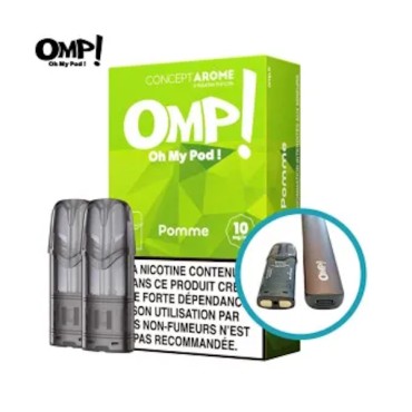 Pomme Recharge OMP! Oh My Pod ! - Concept Arôme
