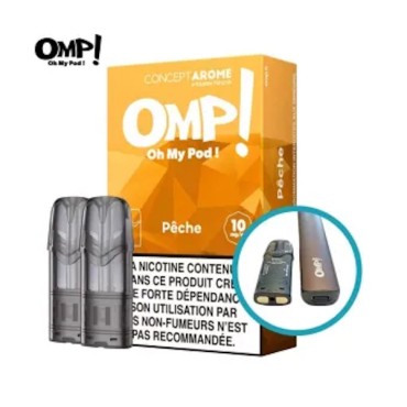 Pêche Recharge OMP! Oh My Pod ! - Concept Arôme