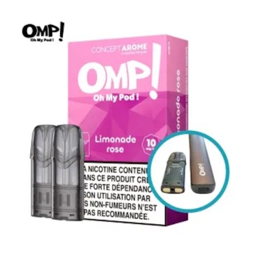Limonade Rose Recharge OMP! Oh My Pod ! - Concept Arôme